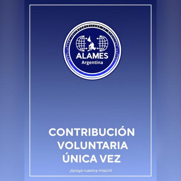 Contribución Voluntaria Unica Vez 