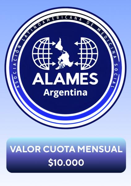 Contribución mensual ALAMES Argentina
